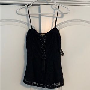 Express lace top
